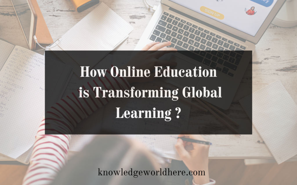 Online education